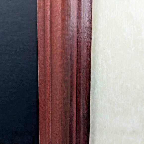 Linda Nelson Stocks Signed 1995 Folk Art Print Framed Matted 18.75"x16.3" - Picture 8 of 8